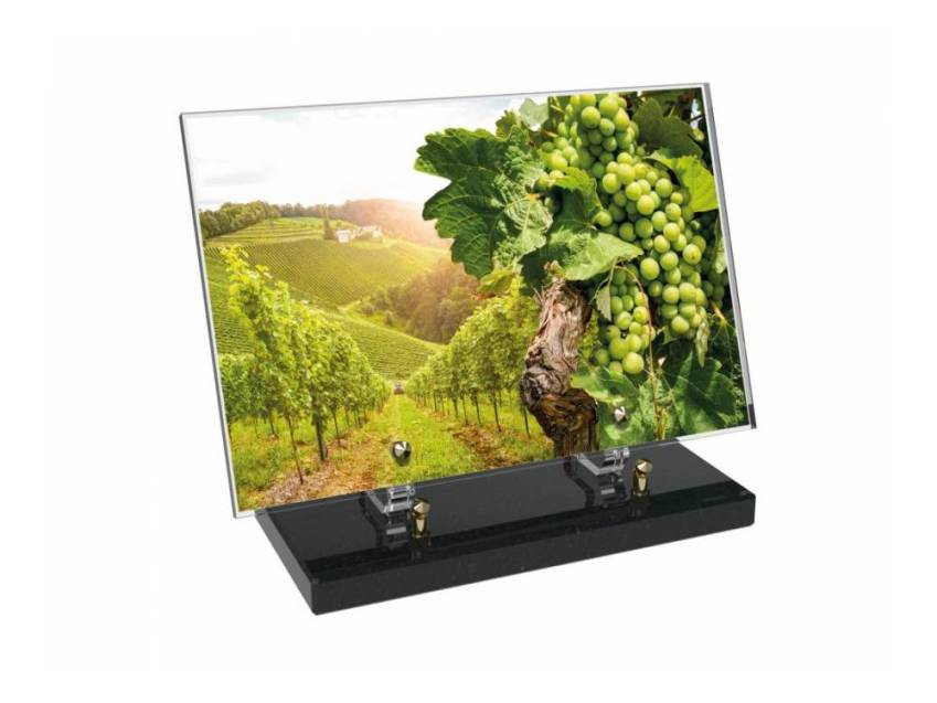 Plaque funéraire Vigne