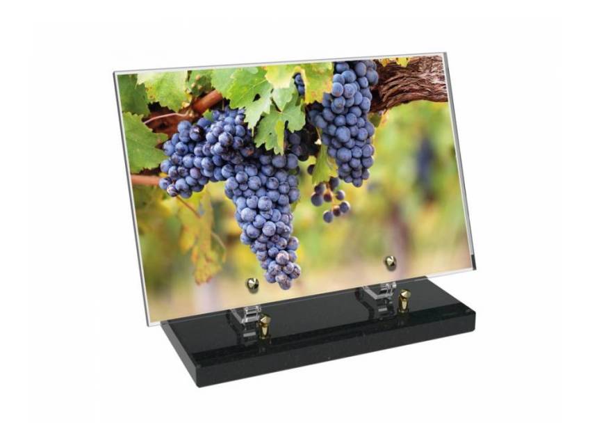Plaque funéraire Vigne