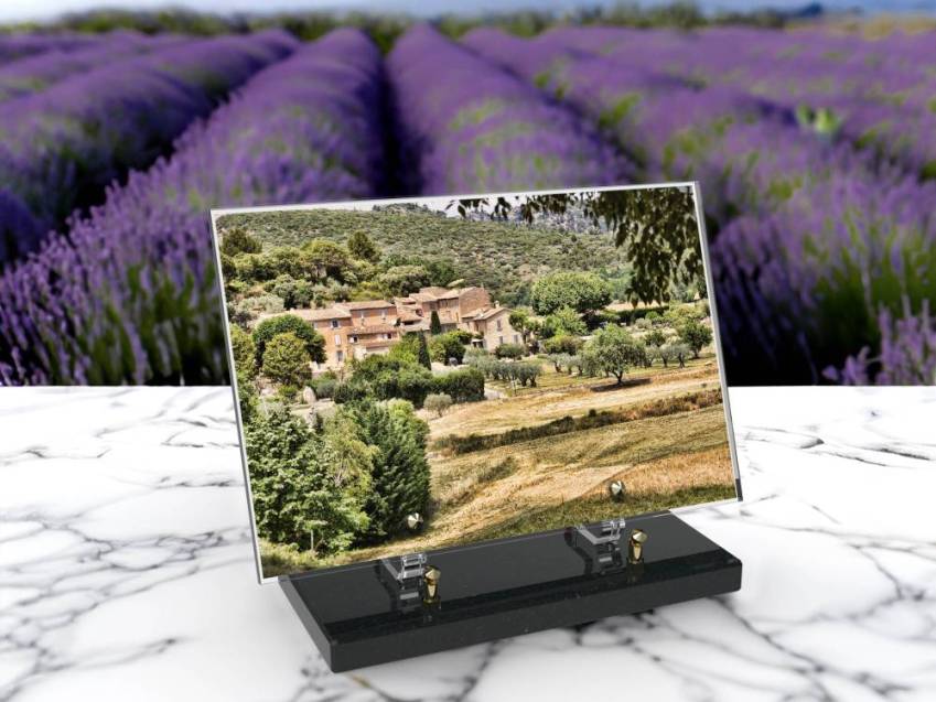 Plaque tombale Provence
