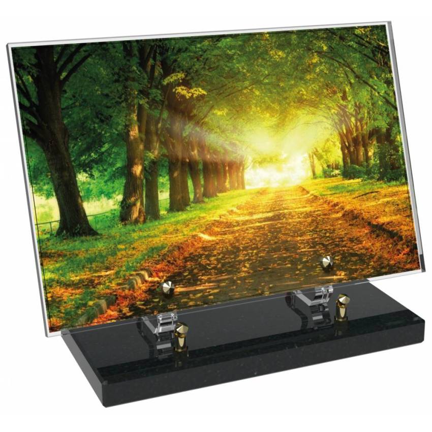 Plaque Plexiglas Rectangle passion nature