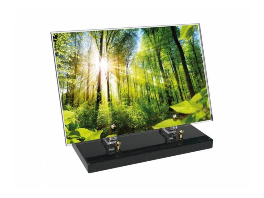 Plaque Plexiglas Rectangle passion nature