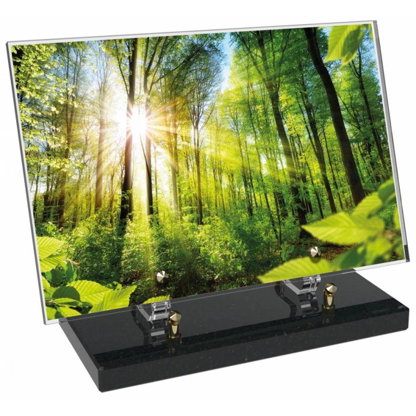 Plaque Plexiglas Rectangle passion nature