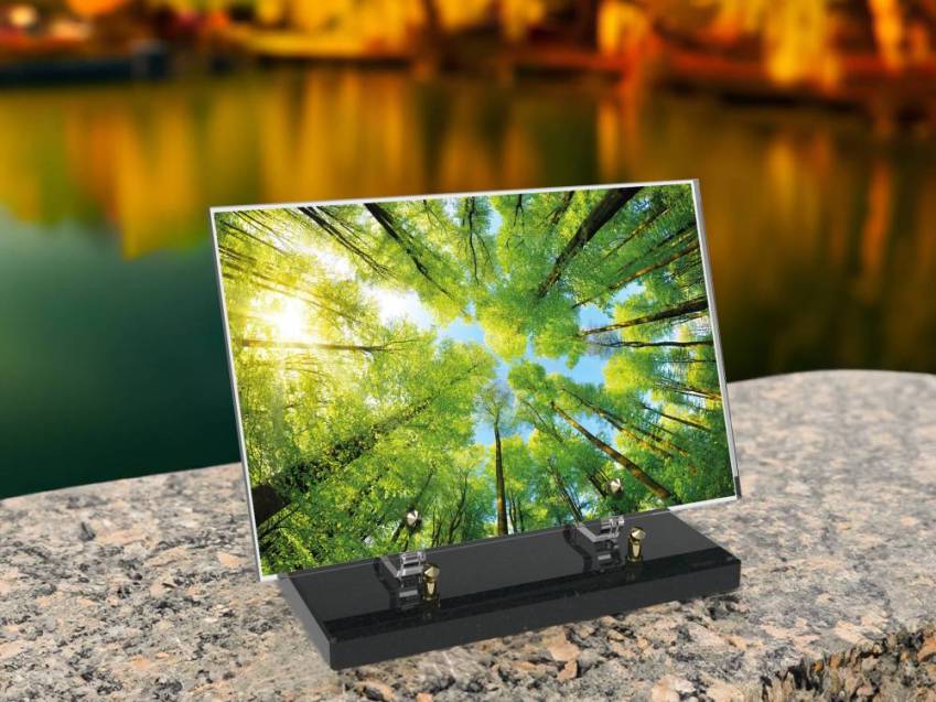 Plaque Plexiglas Rectangle passion nature