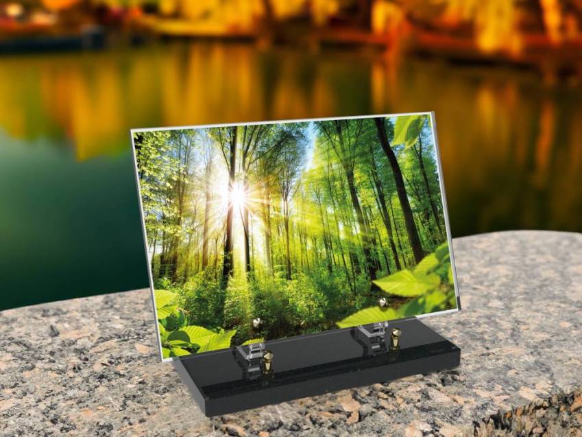 Plaque Plexiglas Rectangle passion nature