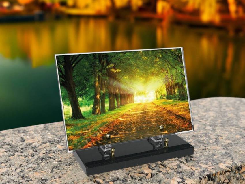 Plaque Plexiglas Rectangle passion nature