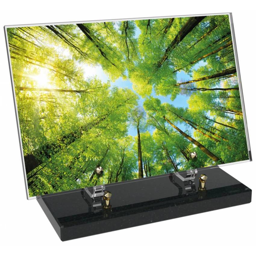 Plaque Plexiglas Rectangle passion nature