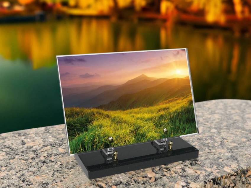 Plaque Plexiglas Rectangle passion nature