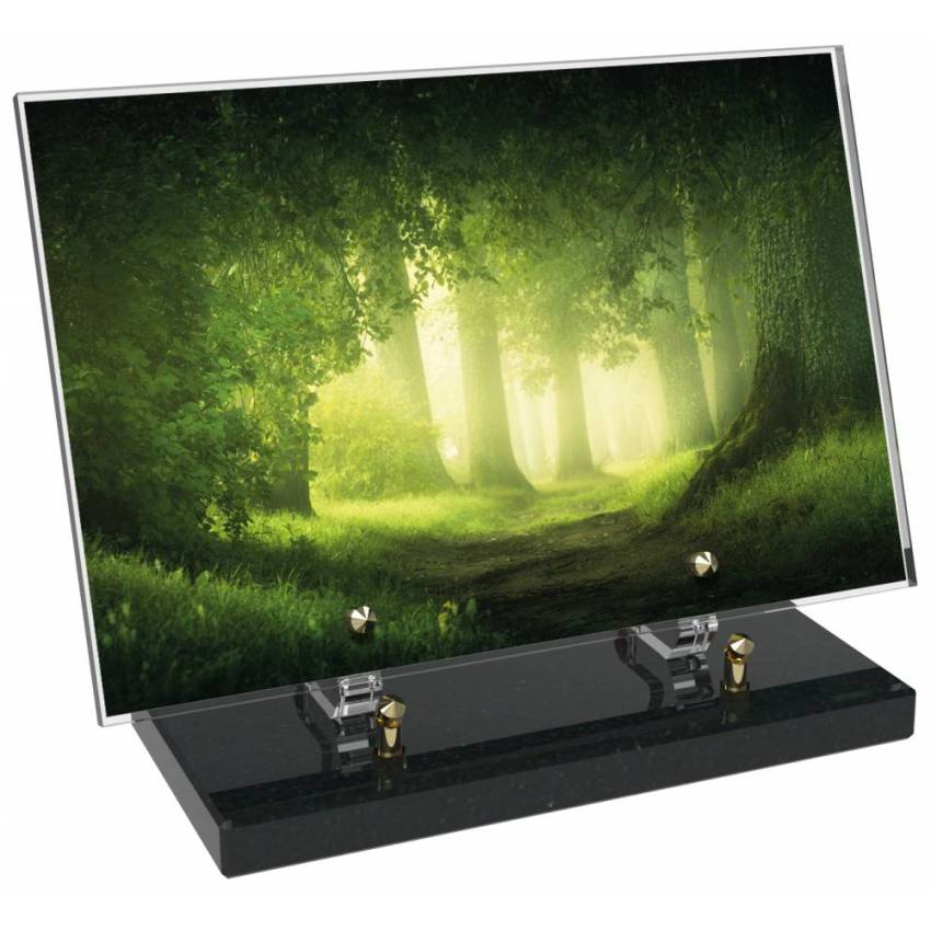 Plaque Plexiglas Rectangle passion nature