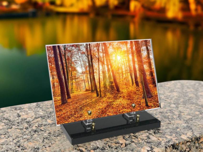 Plaque Plexiglas Rectangle passion nature