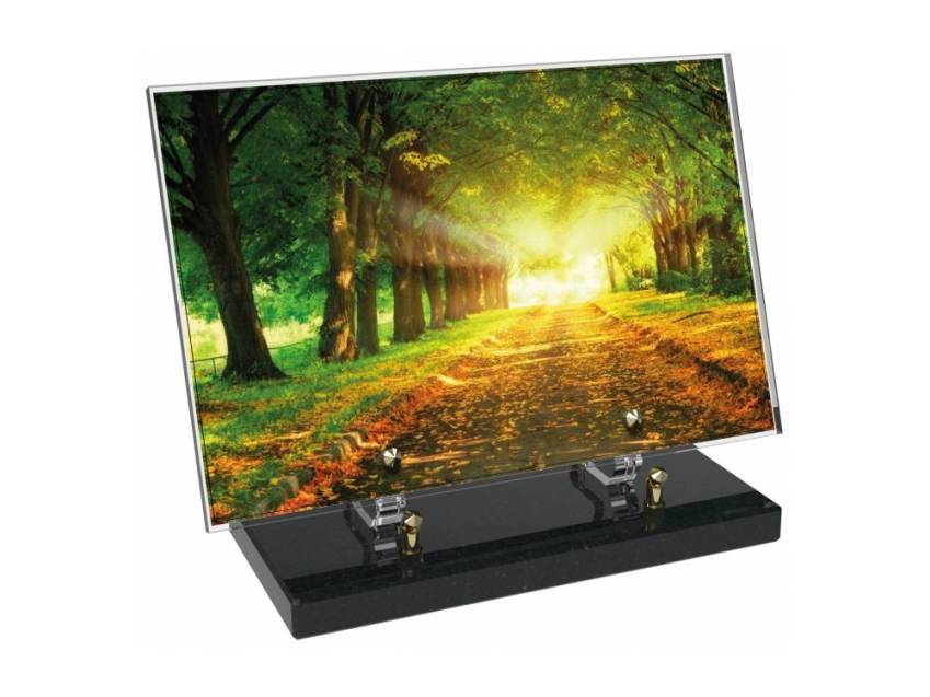 Plaque Plexiglas Rectangle passion nature