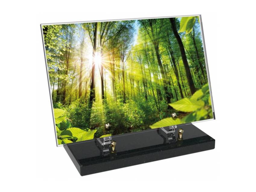 Plaque Plexiglas Rectangle passion nature
