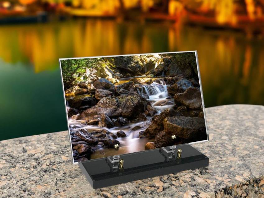 Plaque Plexiglas Rectangle passion nature