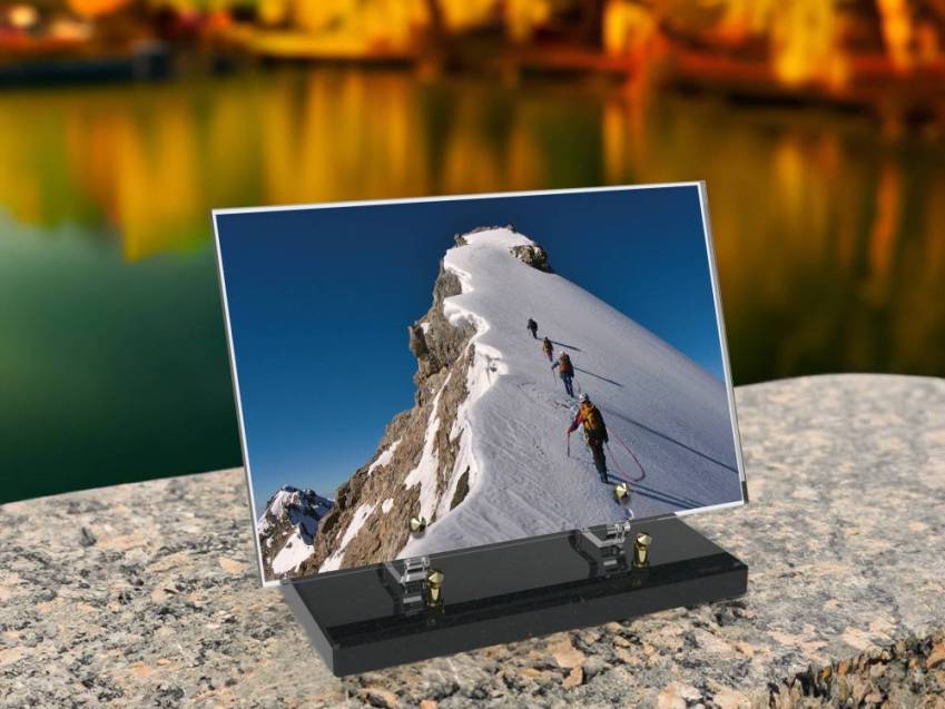Plexiglas plate Rectangle passion mountain