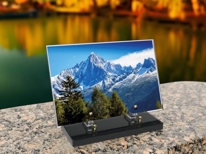 Plexiglas plate Rectangle passion mountain