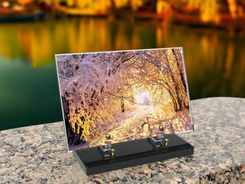 Plexiglas plate Rectangle passion mountain