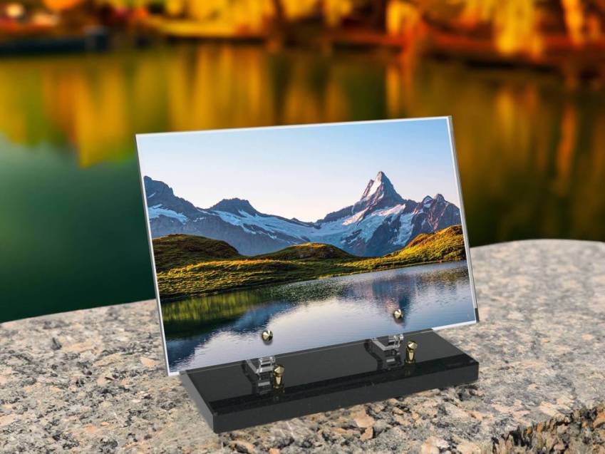 Plexiglas plate Rectangle passion mountain