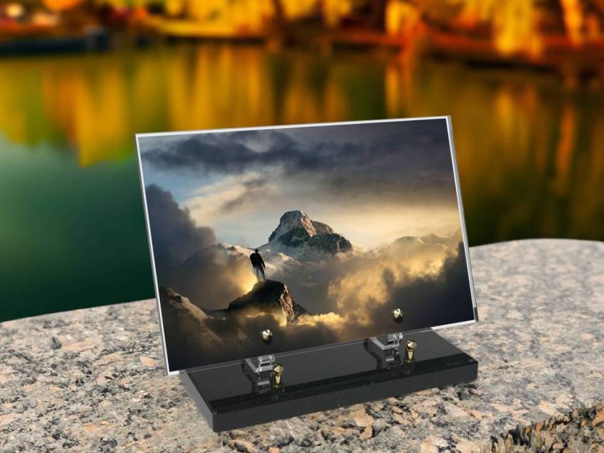 Plexiglas plate Rectangle passion mountain