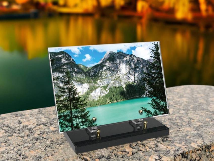 Plexiglas plate Rectangle passion mountain