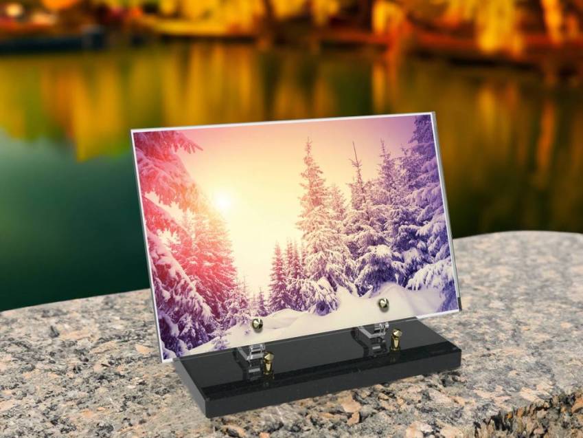 Plexiglas plate Rectangle passion mountain