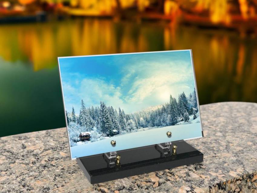 Plexiglas plate Rectangle passion mountain