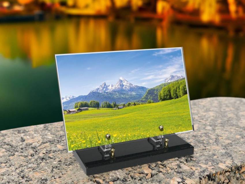 Plexiglas plate Rectangle passion mountain
