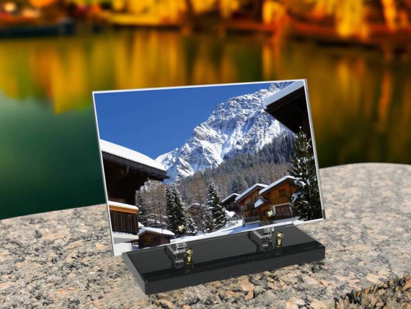 Plexiglas plate Rectangle passion mountain