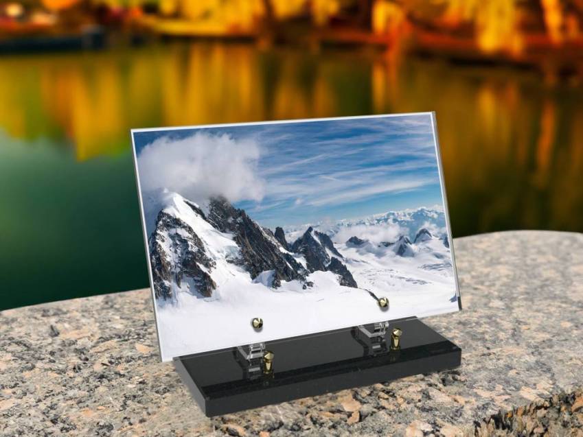 Plexiglas plate Rectangle passion mountain