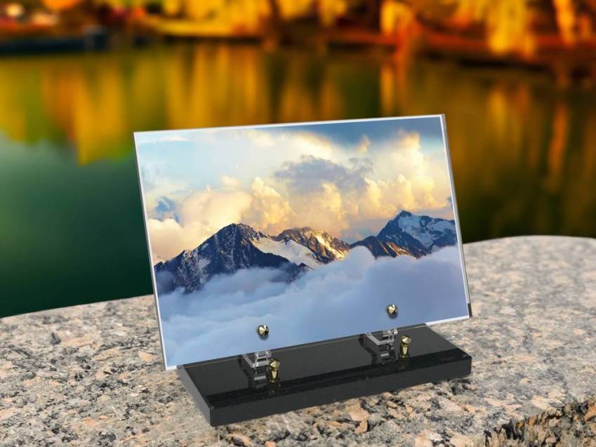 Plexiglas plate Rectangle passion mountain