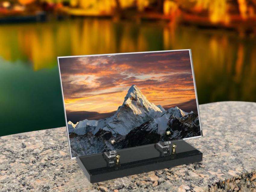 Plexiglas plate Rectangle passion mountain