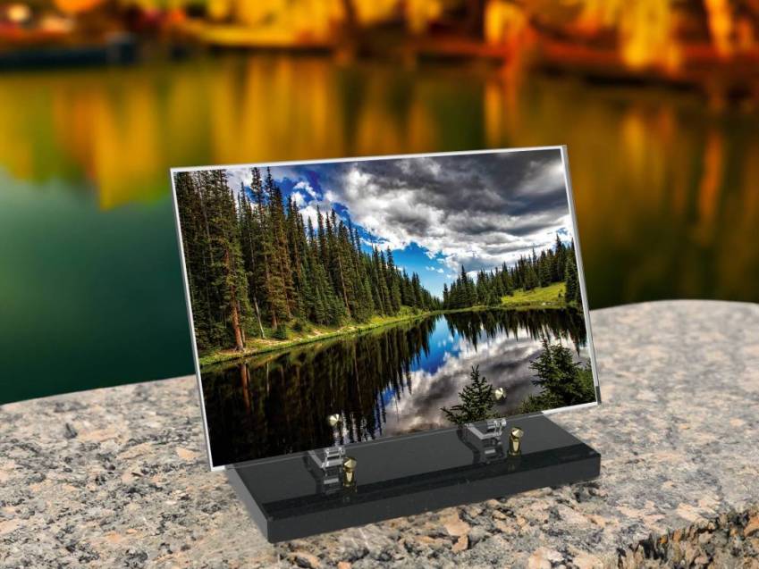 Plexiglas plate Rectangle passion mountain