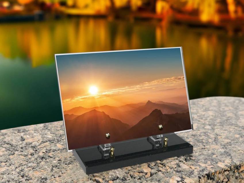 Plexiglas plate Rectangle passion mountain