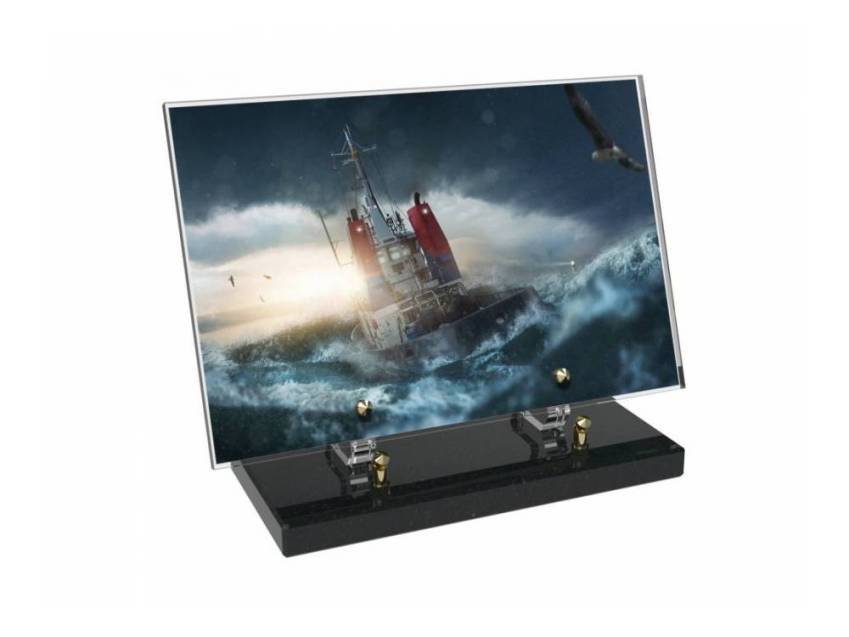 Rectangle Plexiglas Plate Sea