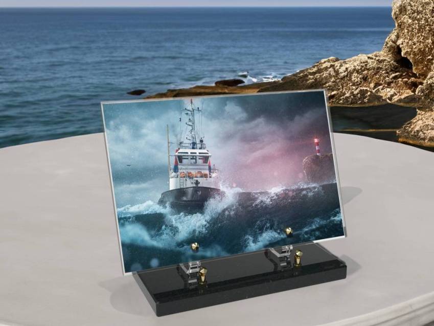 Rectangle Plexiglas Plate Sea