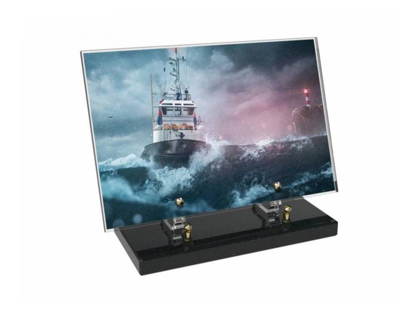 Rectangle Plexiglas Plate Sea