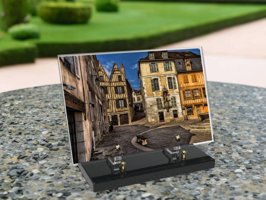 Plaque Plexiglas Rectangle honneur aux régions