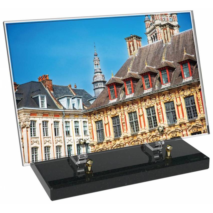 Plaque Plexiglas Rectangle honneur aux régions