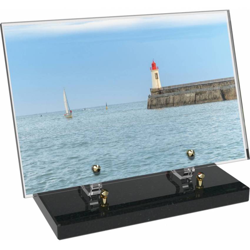 Plaque Plexiglas Rectangle honneur aux régions