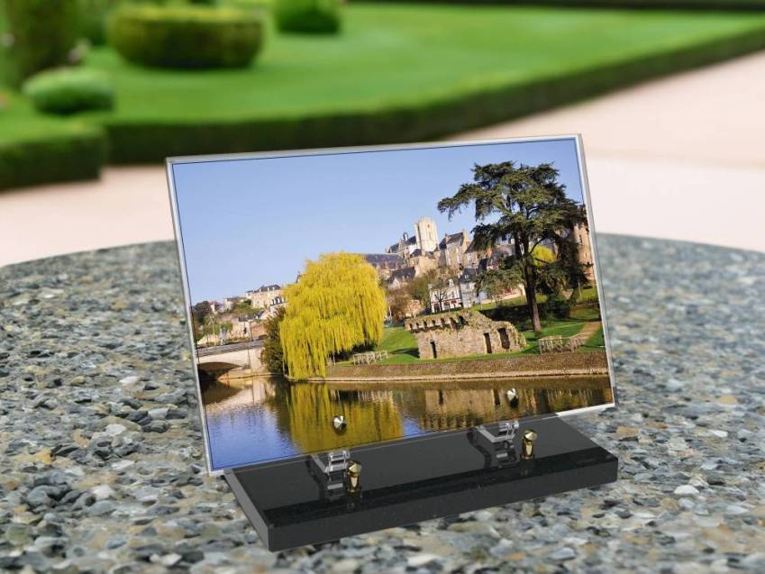 Plaque Plexiglas Rectangle honneur aux régions