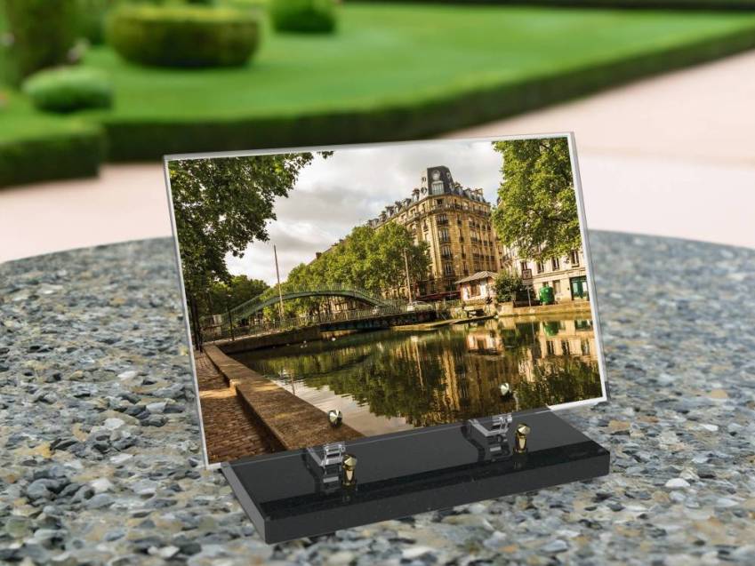 Plaque Plexiglas Rectangle honneur aux régions