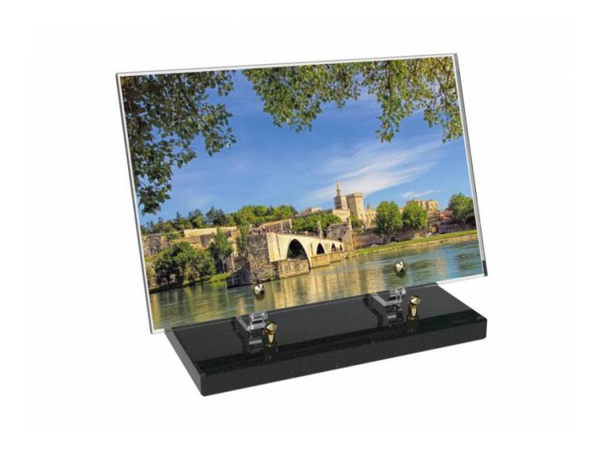 Plaque Plexiglas Rectangle honneur aux régions