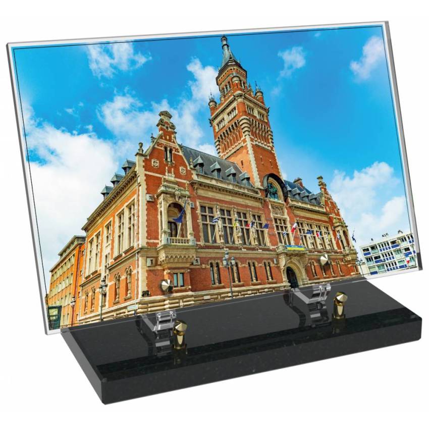 Plaque Plexiglas Rectangle honneur aux régions