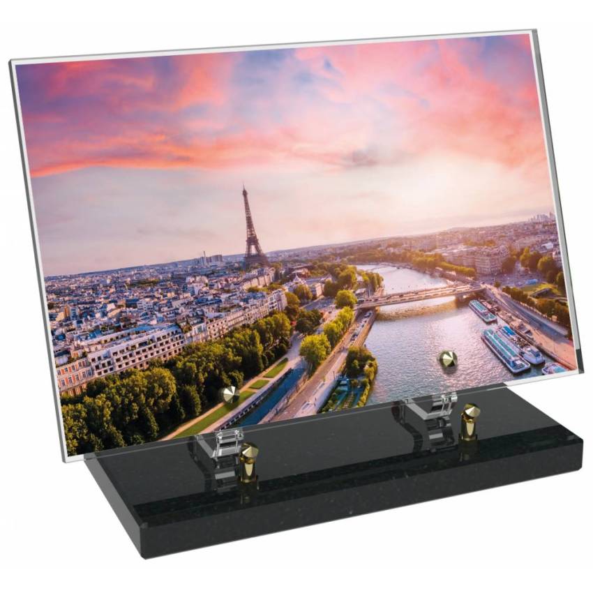Plaque Plexiglas Rectangle honneur aux régions