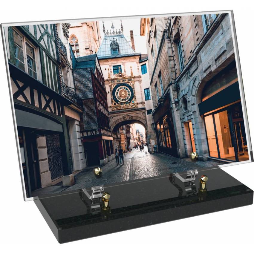 Plaque Plexiglas Rectangle honneur aux régions