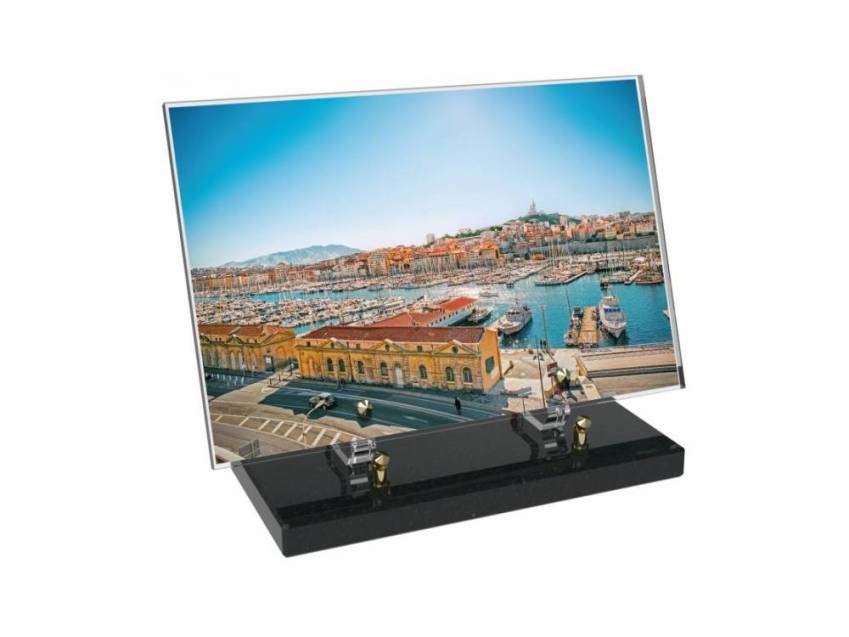 Plaque Plexiglas Rectangle honneur aux régions