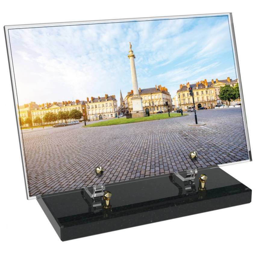 Plaque Plexiglas Rectangle honneur aux régions