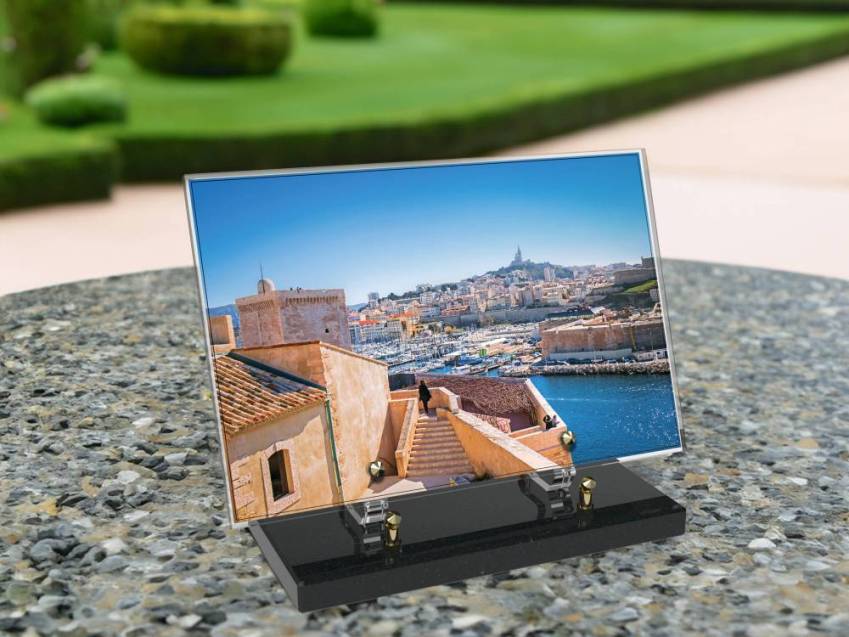 Plaque Plexiglas Rectangle honneur aux régions