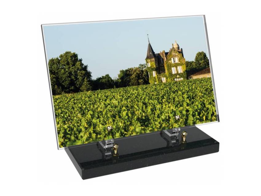 Plaque Plexiglas Rectangle honneur aux régions