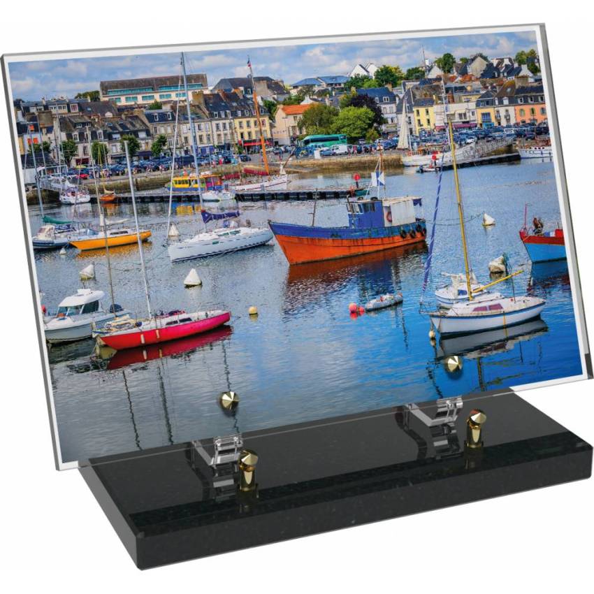 Plaque Plexiglas Rectangle honneur aux régions