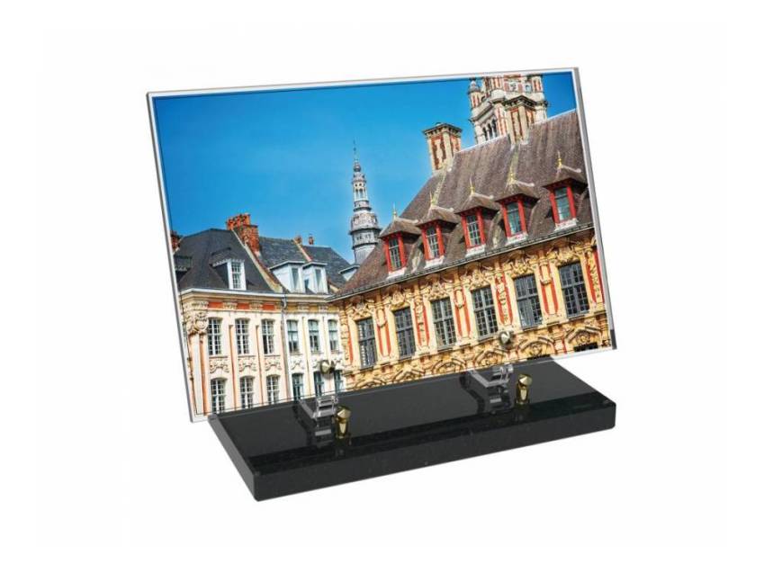 Plaque Plexiglas Rectangle honneur aux régions