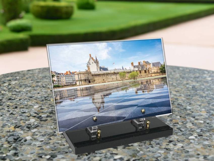 Plaque Plexiglas Rectangle honneur aux régions